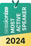 Sessionize Most Active Speaker 2024